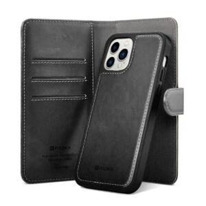 iPhone 14 PRO Leather Wallet Flip Case Cover