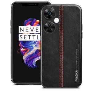 Custodia GOKEN A Libretto Con Portafoglio Per OnePlus Nord CE 3 Lite - Pelle PU Con Chiusura Magnetica, Supporto E Slot Carte, Colore Marrone - 3