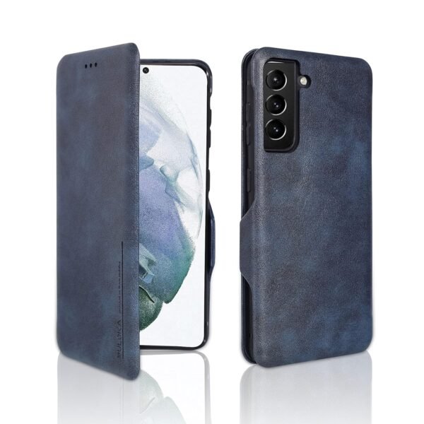 Samsung Galaxy S24 PU Leather Flip Back Case Cover with Card Slot